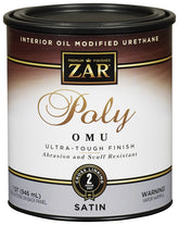 ZAR 36212 Polyurethane, Liquid, Milky Clear, 1 qt, Can